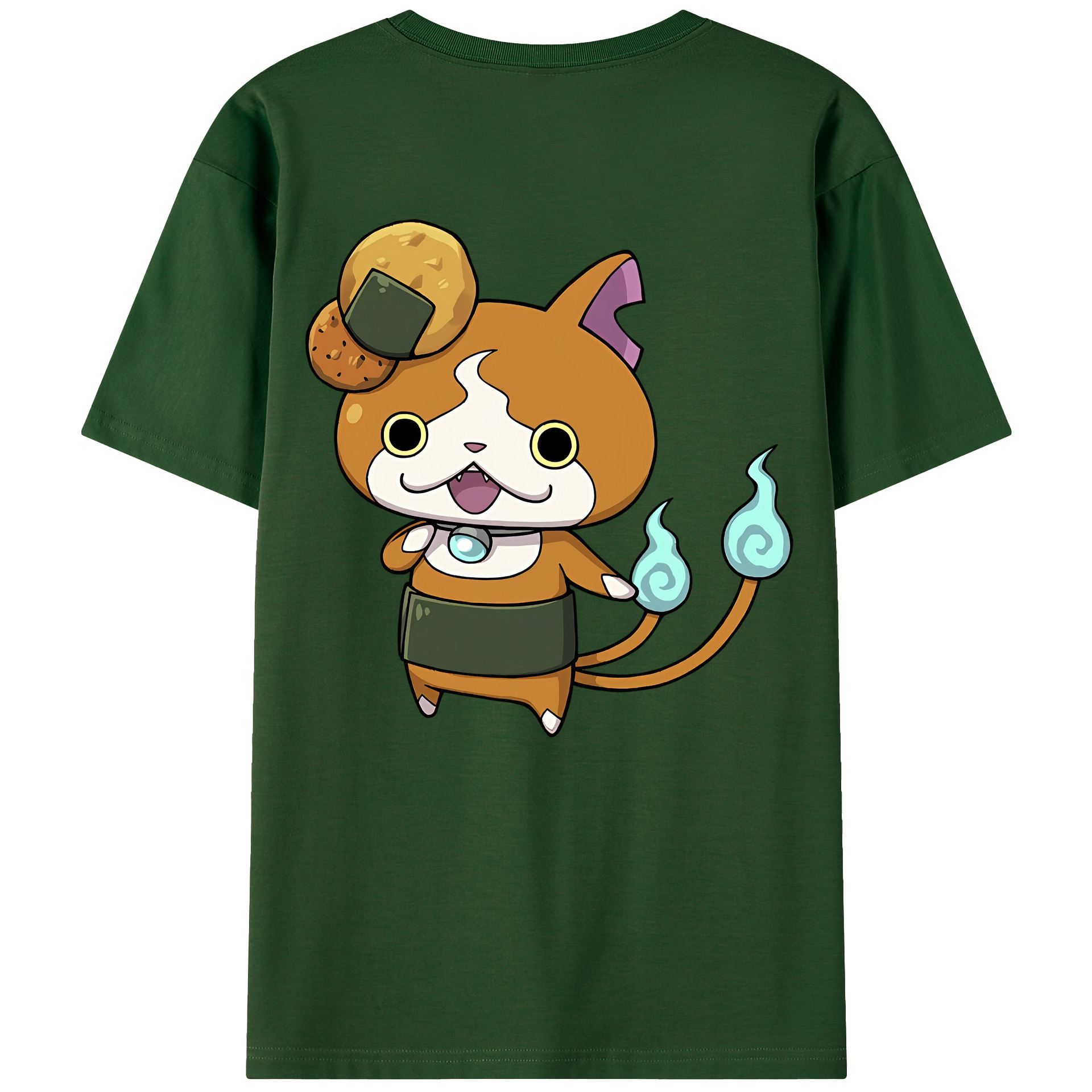 （画像用） 妖怪ウォッチ Yo-kai Watch 綿100％半袖Tシャツ（背面プリント）